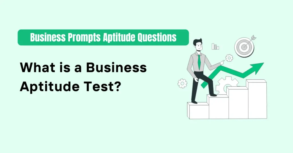 business prompts aptitude questions