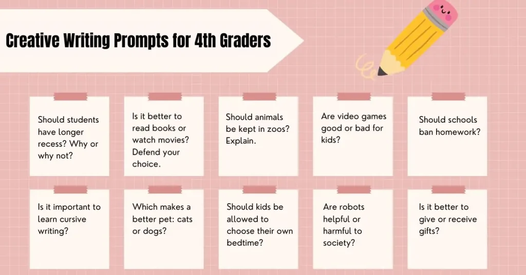 creative writing prompts for 4th graders
