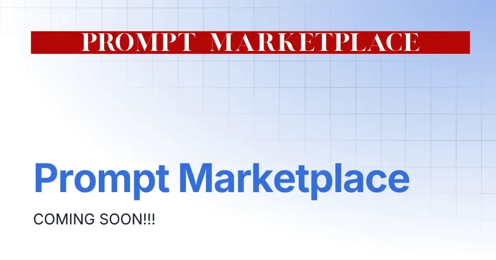 prompt marketplace