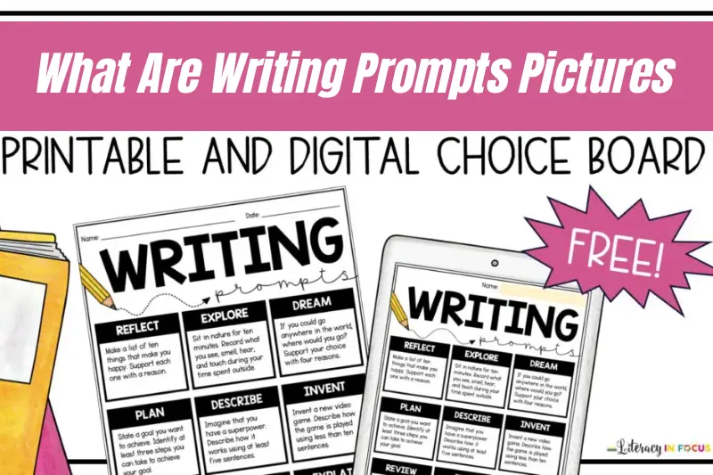 what are writing prompts pictures