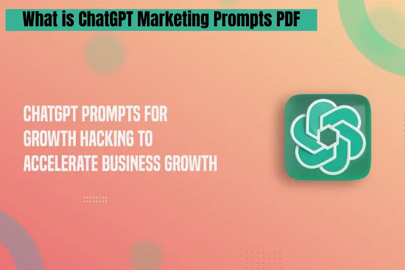 what is chatgpt marketing prompts pdf